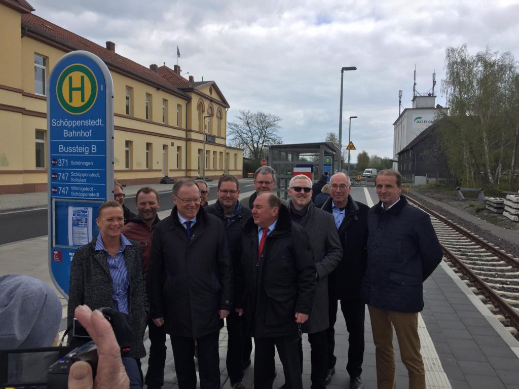 Ministerpräsident Stephan Weil in Schöppenstedt