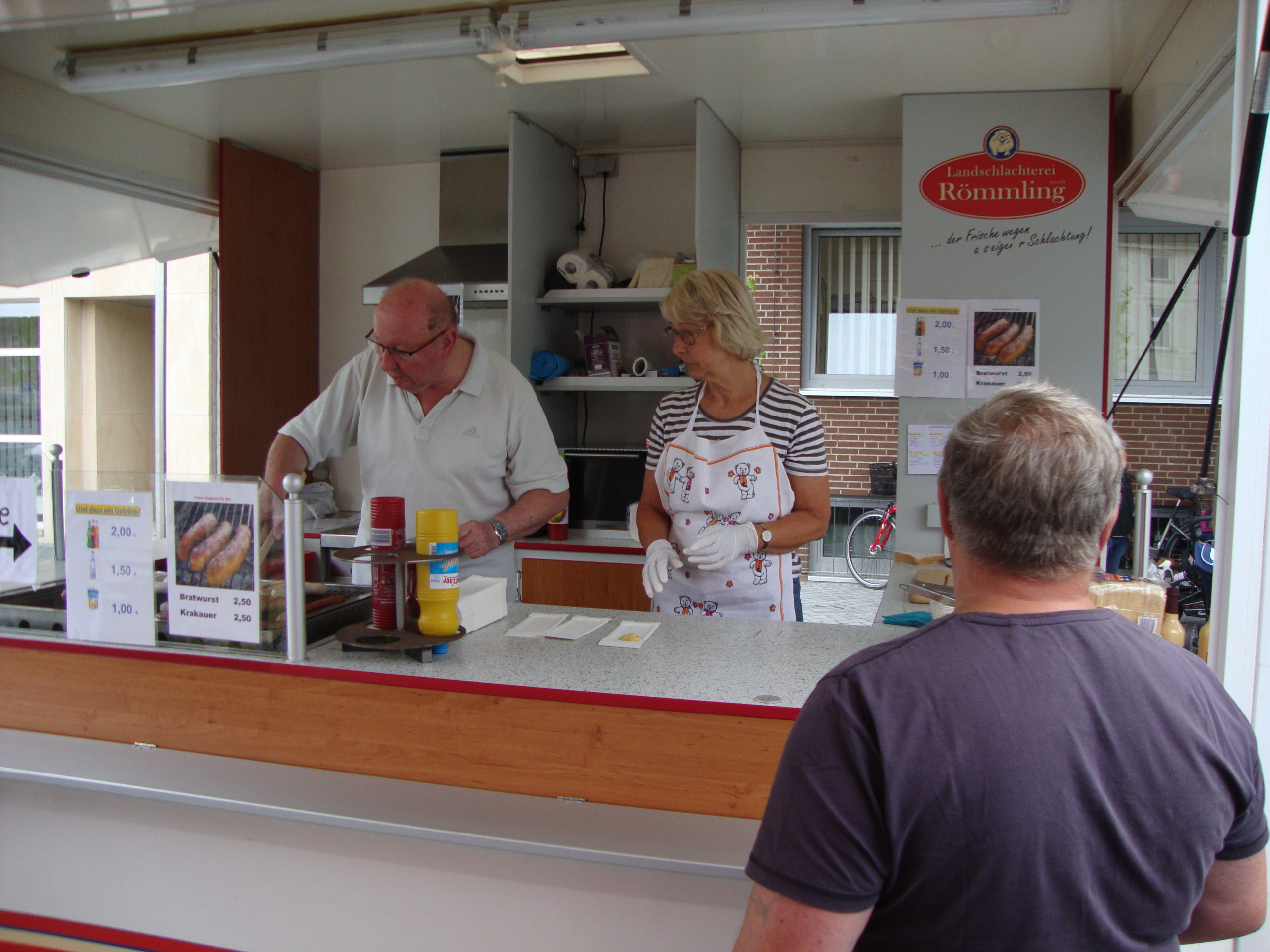 Wir lieben unser Wochenmarkt-Grillen