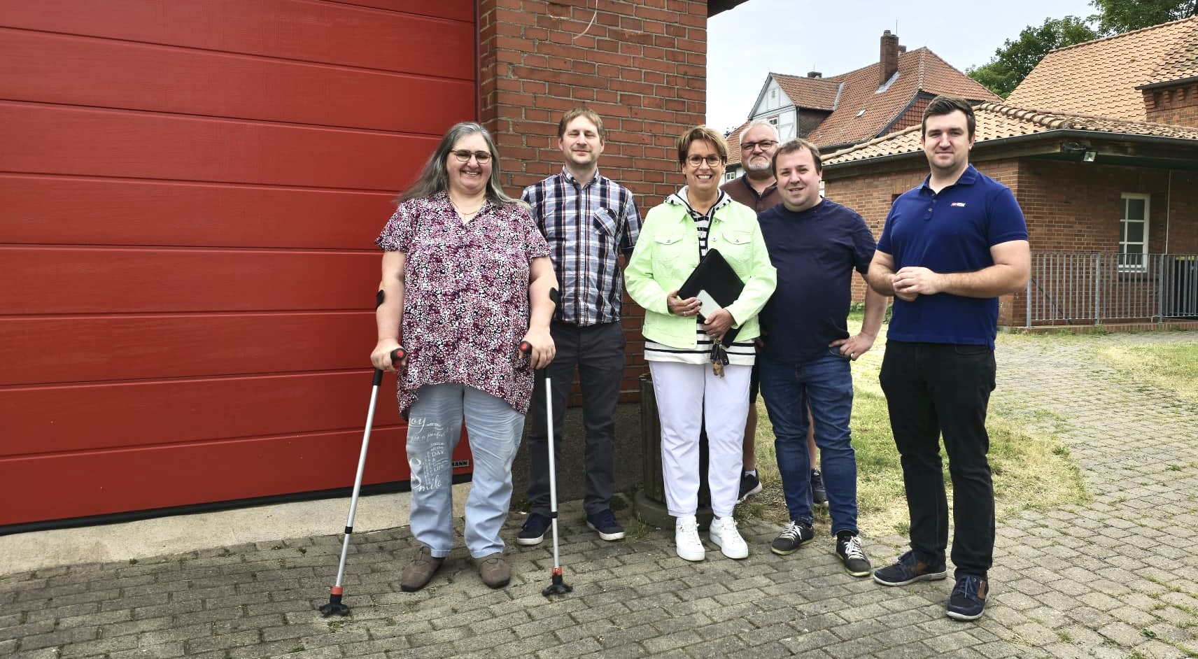 SPD Schöppenstedt besucht Feuerwehr in Schliestedt