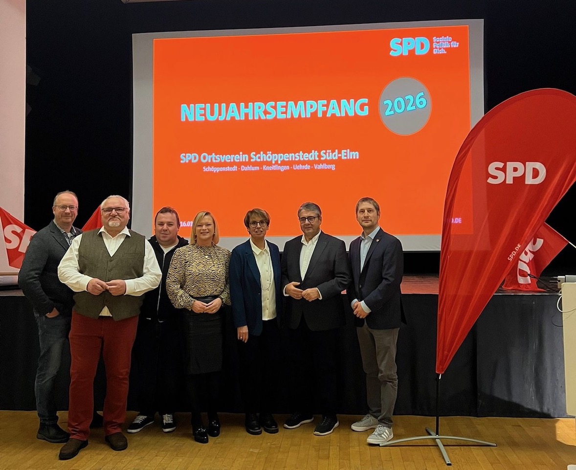 Neujahrsempfang mit Sigmar Gabriel